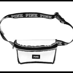 VS Pink clear Fanny Pack
